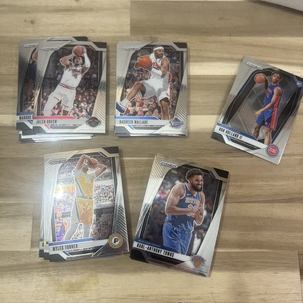 NBA Monopoly Player Cards ( 41‎ cards  )  Prizm 2024-2025 without inserts